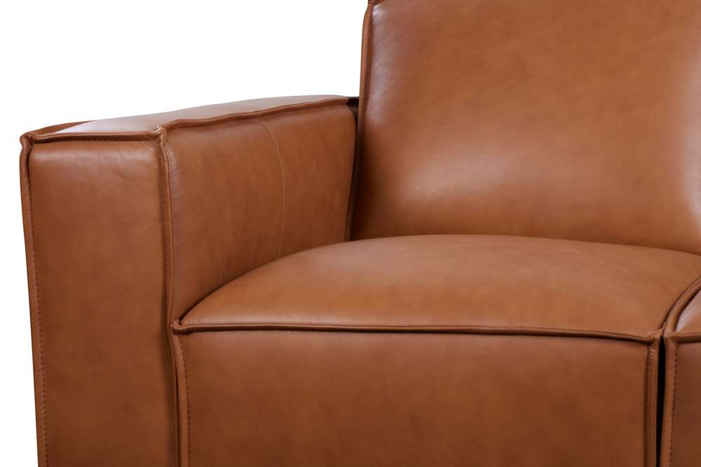 Porter Designs - Carina Top Grain Leather Sofa, Brown - 02-204-01-2780 veiw 7
