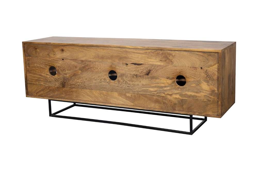 Porter Designs -  Cascade Solid Wood TV Stand, Natural - 06-215-10-5549 veiw 3