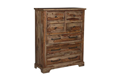 Porter Designs -  Crossroads Solid Sheesham Wood Chest, Brown - 04-196-05-C05H veiw 1