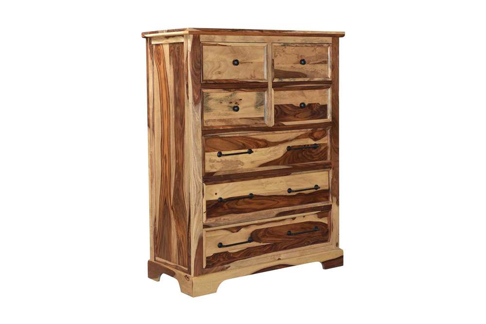 Porter Designs - Crossroads Solid Sheesham Wood Chest, Natural - 04-196-05-C005 veiw 1