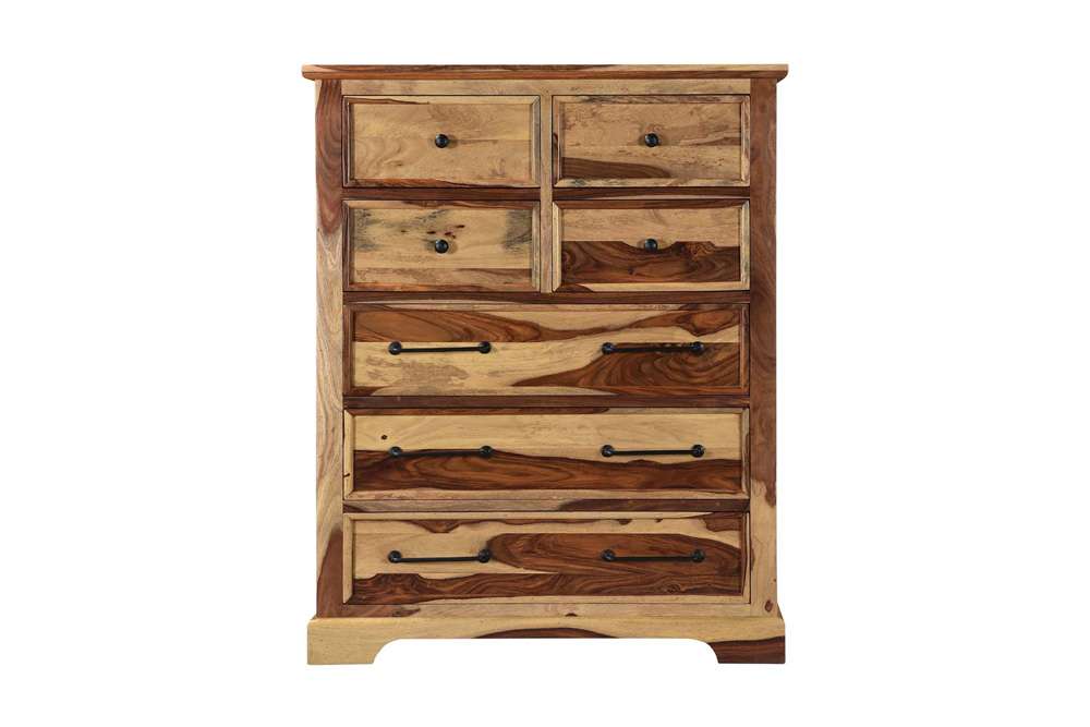 Porter Designs - Crossroads Solid Sheesham Wood Chest, Natural - 04-196-05-C005 veiw 3