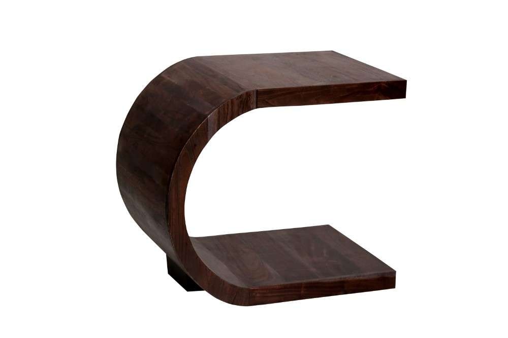 Porter Designs -  Ellipse Solid Acacia Wood End Table, Brown - 05-194-08-7411 veiw 3