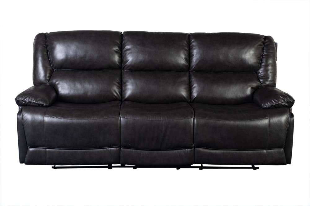 Porter Designs -  Ennis Triple Power Reclining Sofa, Black - 03-202C-01-4830 veiw 3