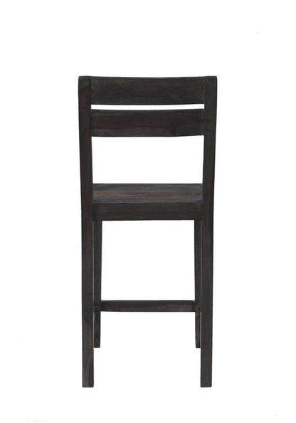 Porter Designs - Fall River Solid Sheesham Wood 24in Counter Height Dining Chair, Gray - 07-117-11-1404O veiw 4
