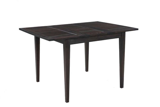 Porter Designs - Fall River Solid Sheesham Wood 42in - 60in Butterfly Extension Counter Table, Gray - 07-117-08-1424O veiw 1