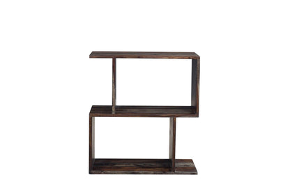 Porter Designs -  Fall River Solid Sheesham Wood Bookcase, Gray - 10-117-01-4497 veiw 4