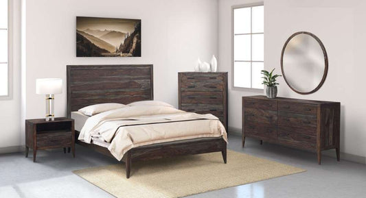 Porter Designs -  Fall River Solid Sheesham Wood Chest, Gray - 04-117-03-4477 veiw 2