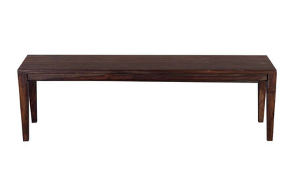 Porter Designs -  Fall River Solid Sheesham Wood Dining Bench, Gray - 07-117-13-4898 veiw 2