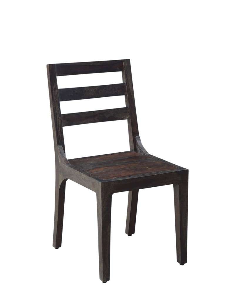 Porter Designs -  Fall River Solid Sheesham Wood Dining Chair, Brown - 07-117-02-1128A veiw 1