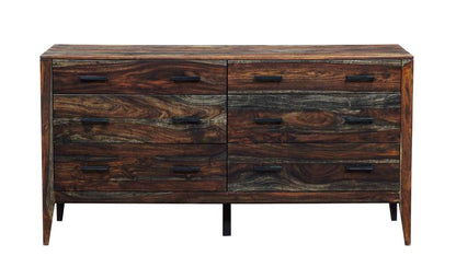 Porter Designs -  Fall River Solid Sheesham Wood Dresser, Gray - 04-117-01-4478 veiw 3