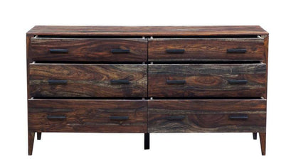 Porter Designs -  Fall River Solid Sheesham Wood Dresser, Gray - 04-117-01-4478 veiw 5