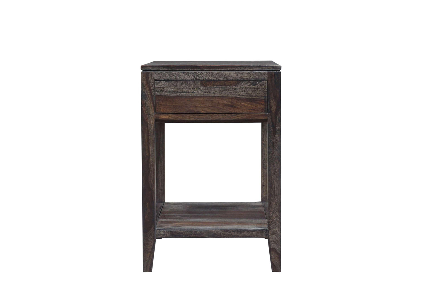 Porter Designs -  Fall River Solid Sheesham Wood End Table, Natural - 10-117-01-4496 veiw 4