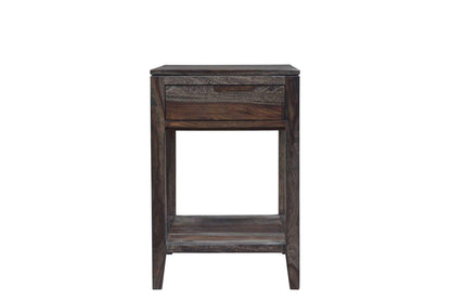 Porter Designs -  Fall River Solid Sheesham Wood End Table, Natural - 10-117-01-4496 veiw 4