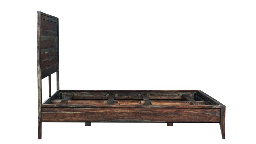 Porter Designs - Fall River Solid Sheesham Wood King Bed, Gray - 04-117-17-4482-KIT veiw 3