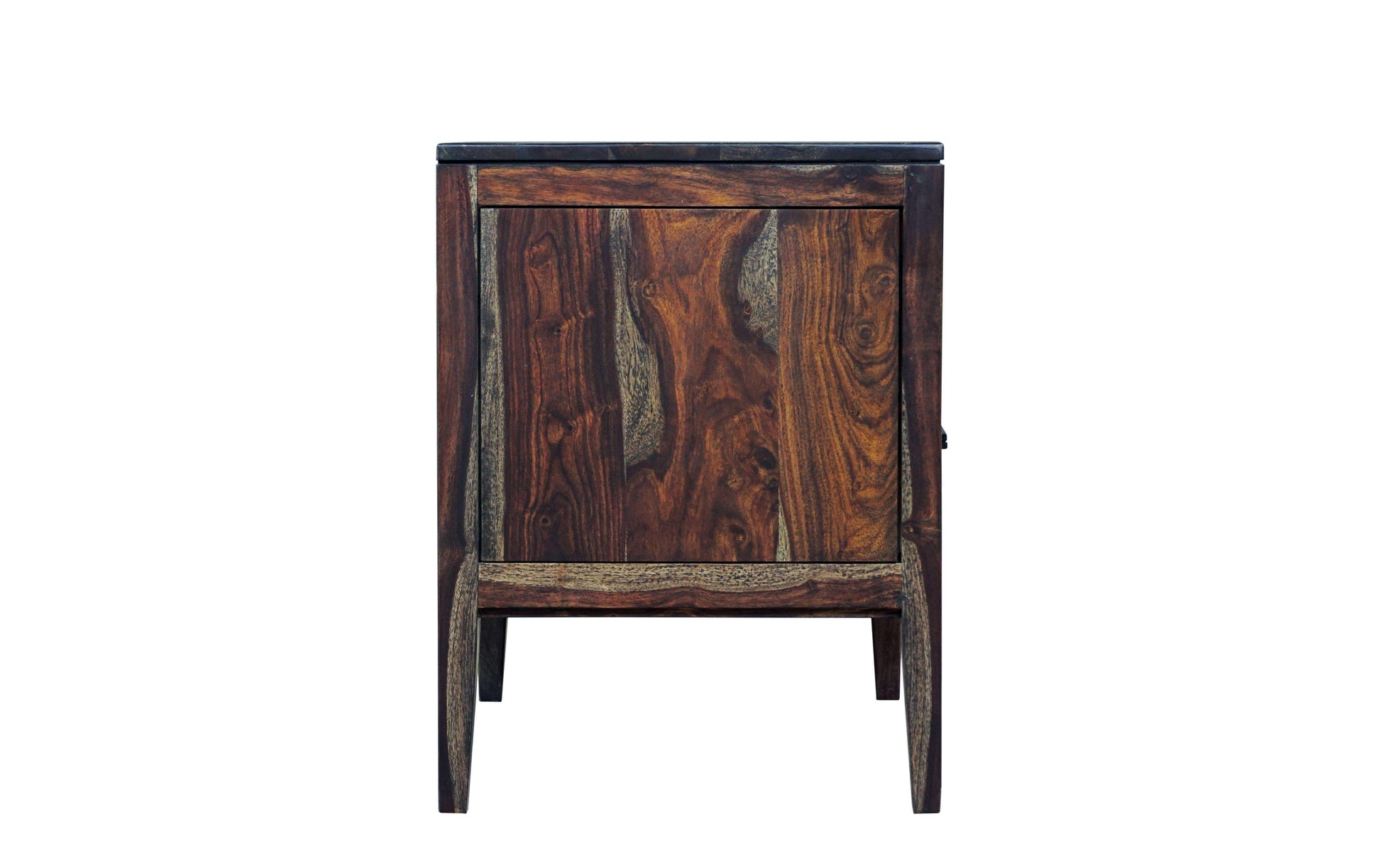 Porter Designs -  Fall River Solid Sheesham Wood Nightstand, Gray - 04-117-04-4475 veiw 4