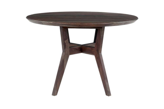 Porter Designs - Fall River Solid Sheesham Wood Dining Table, Gray - 07-117-01-4896 veiw 2
