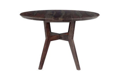 Porter Designs - Fall River Solid Sheesham Wood Dining Table, Gray - 07-117-01-4896 veiw 3