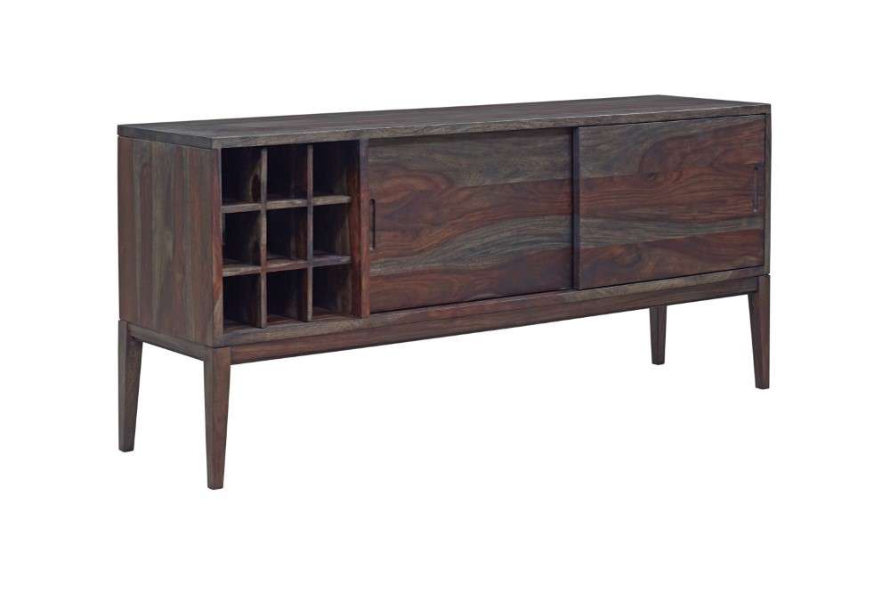 Porter Designs -  Fall River Solid Sheesham Wood Sideboard, Gray - 07-117-30-4436 veiw 1