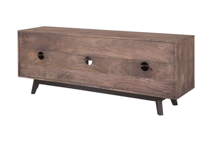Porter Designs -  Fish Solid Wood TV Stand, Gray - 06-215-10-5551 veiw 3