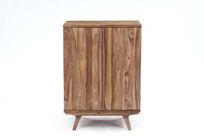 Porter Designs - Fusion Solid Sheesham Wood Bar Cabinet, Natural - 07-117-30-6734N veiw 2