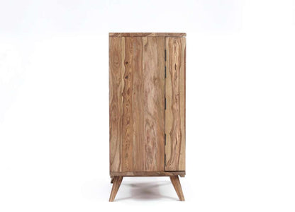 Porter Designs - Fusion Solid Sheesham Wood Bar Cabinet, Natural - 07-117-30-6734N veiw 3