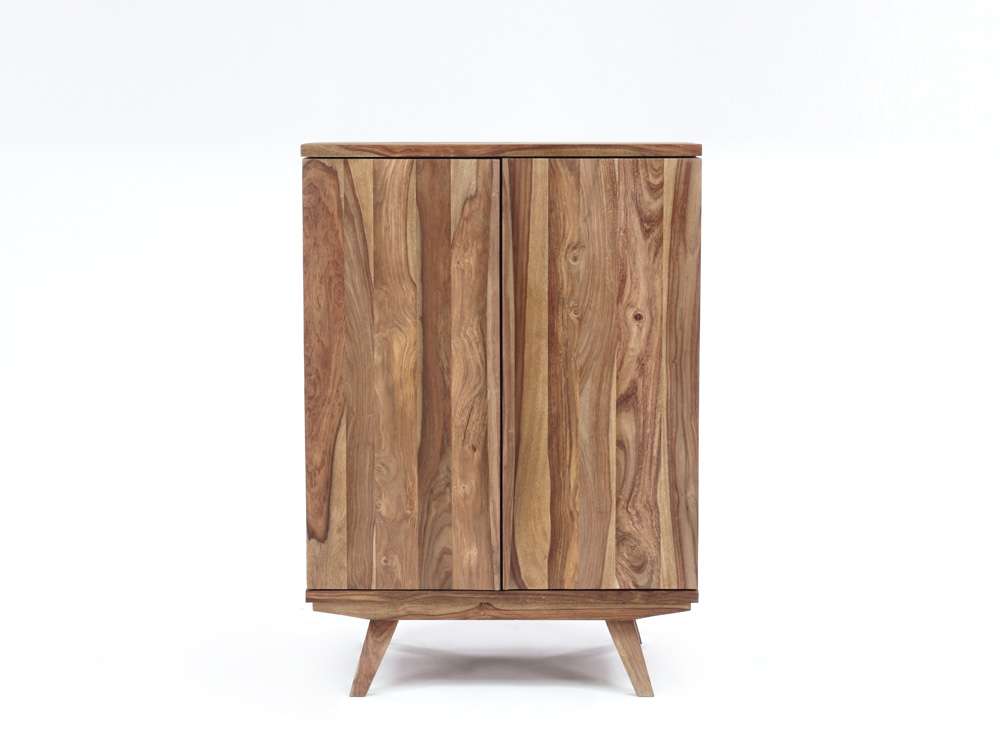 Porter Designs - Fusion Solid Sheesham Wood Bar Cabinet, Natural - 07-117-30-6734N veiw 7