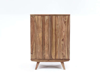 Porter Designs - Fusion Solid Sheesham Wood Bar Cabinet, Natural - 07-117-30-6734N veiw 7