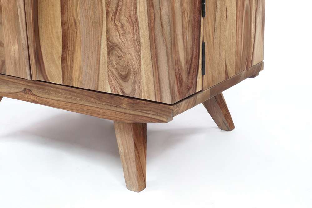 Porter Designs - Fusion Solid Sheesham Wood Bar Cabinet, Natural - 07-117-30-6734N veiw 9