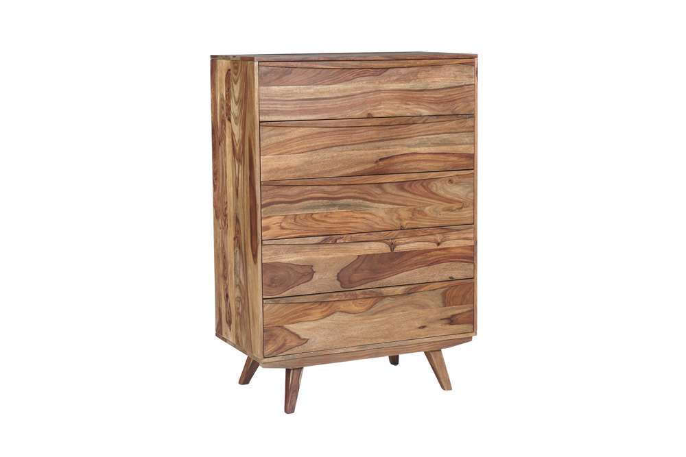Porter Designs - Fusion Solid Sheesham Wood Chest Table, Natural - 04-117-03-6750N veiw 1