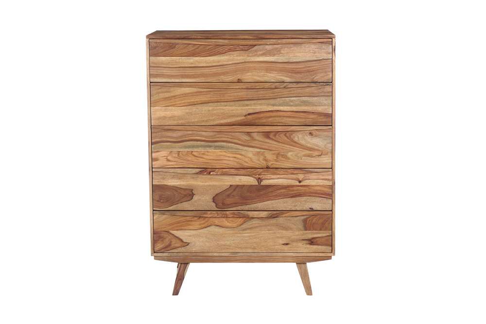 Porter Designs - Fusion Solid Sheesham Wood Chest Table, Natural - 04-117-03-6750N veiw 2