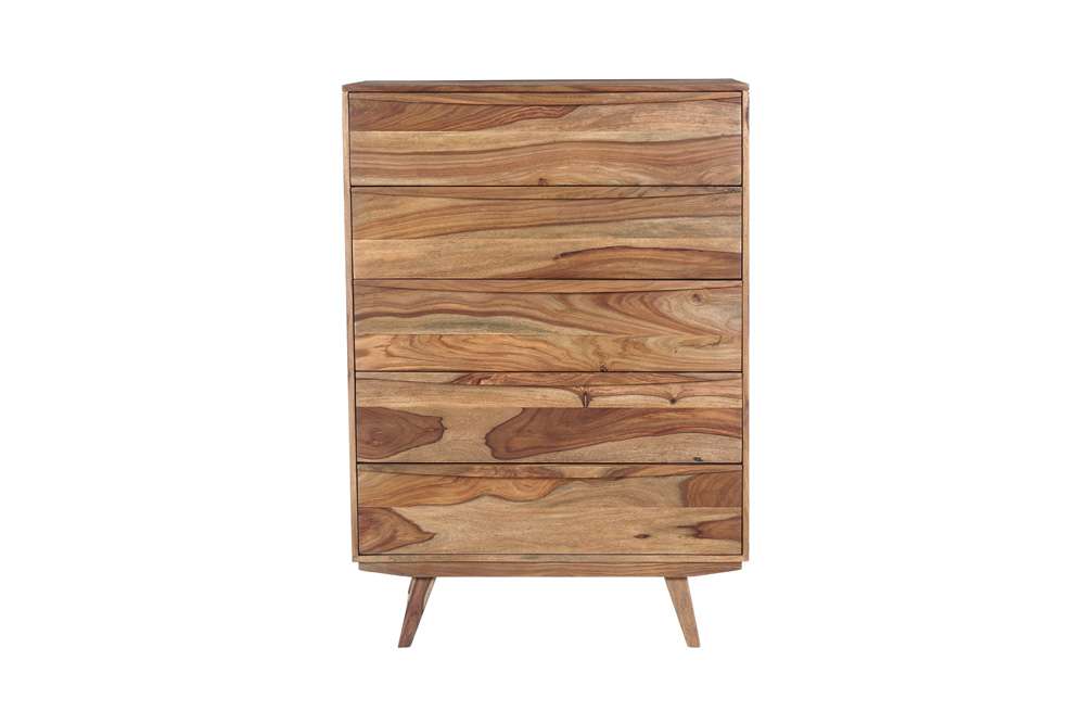Porter Designs - Fusion Solid Sheesham Wood Chest Table, Natural - 04-117-03-6750N veiw 5
