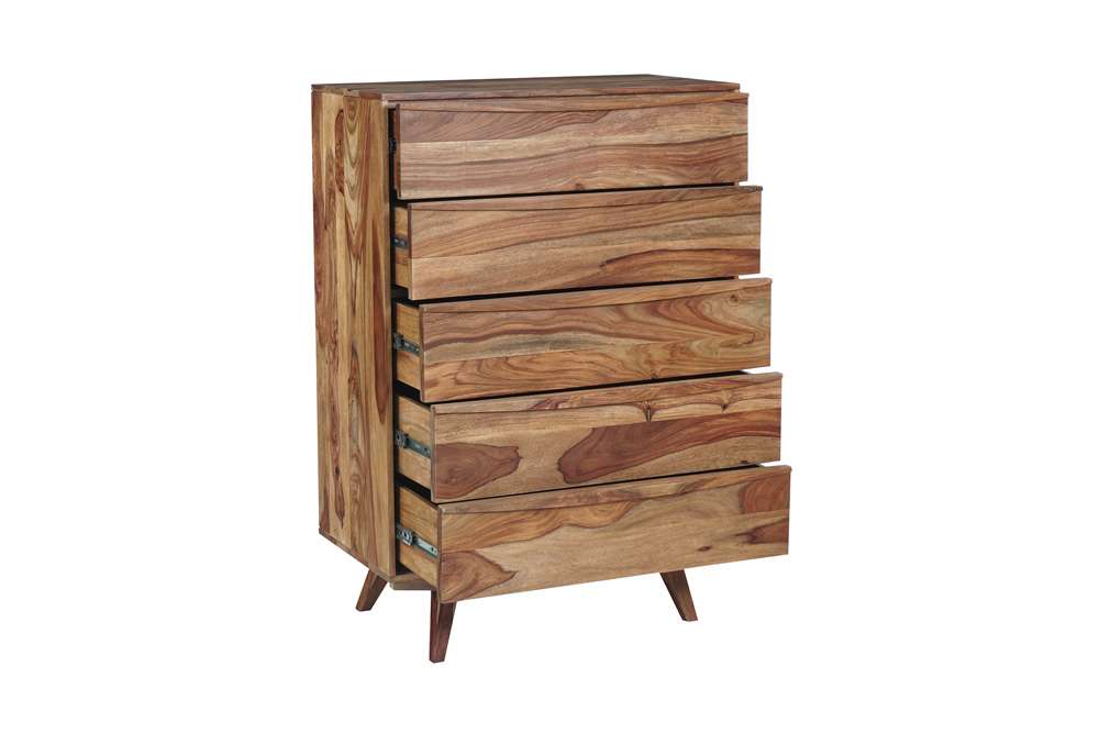 Porter Designs - Fusion Solid Sheesham Wood Chest Table, Natural - 04-117-03-6750N veiw 9