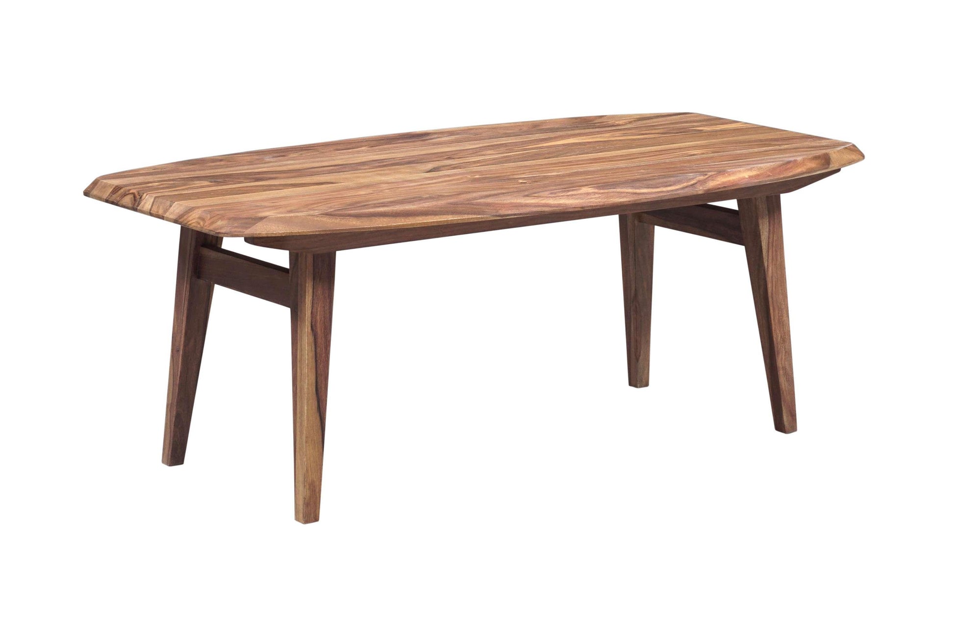 Porter Designs -  Fusion Solid Sheesham Wood Coffee Table, Natural - 05-117-02-6740N veiw 4
