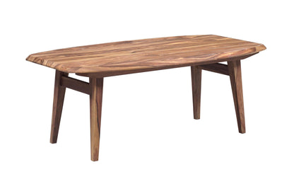Porter Designs -  Fusion Solid Sheesham Wood Coffee Table, Natural - 05-117-02-6740N veiw 4