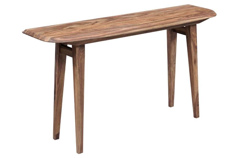 Porter Designs -  Fusion Solid Sheesham Wood Console Table, Natural - 05-117-10-6742N veiw 1