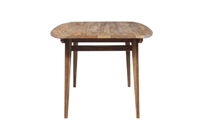 Porter Designs -  Fusion Solid Sheesham Wood Dining Table, Natural - 07-117-01-6730 veiw 4