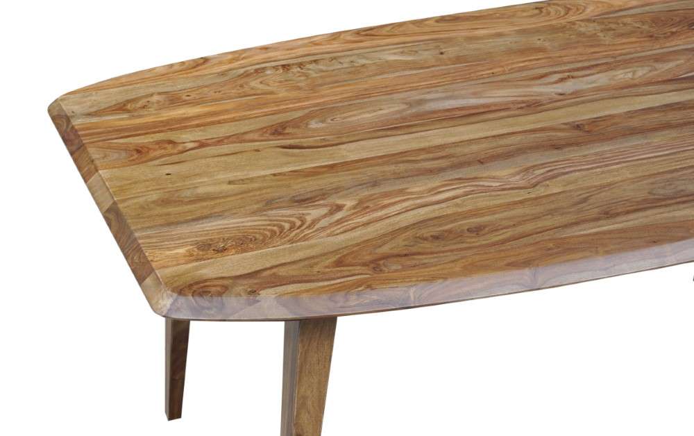 Porter Designs -  Fusion Solid Sheesham Wood Dining Table, Natural - 07-117-01-6730 veiw 7