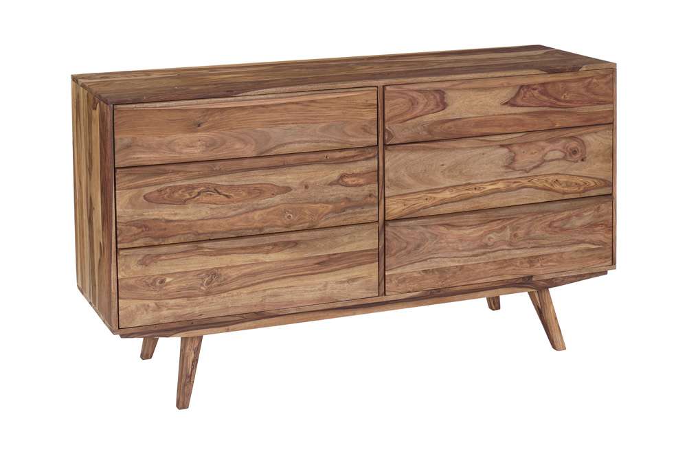 Porter Designs - Fusion Solid Sheesham Wood Dresser Table, Natural - 04-117-01-6750N veiw 1