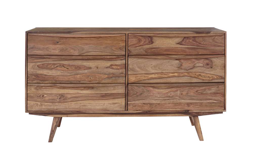 Porter Designs - Fusion Solid Sheesham Wood Dresser Table, Natural - 04-117-01-6750N veiw 5
