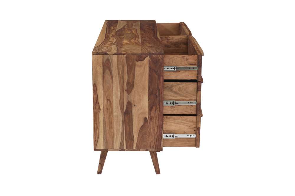 Porter Designs - Fusion Solid Sheesham Wood Dresser Table, Natural - 04-117-01-6750N veiw 7