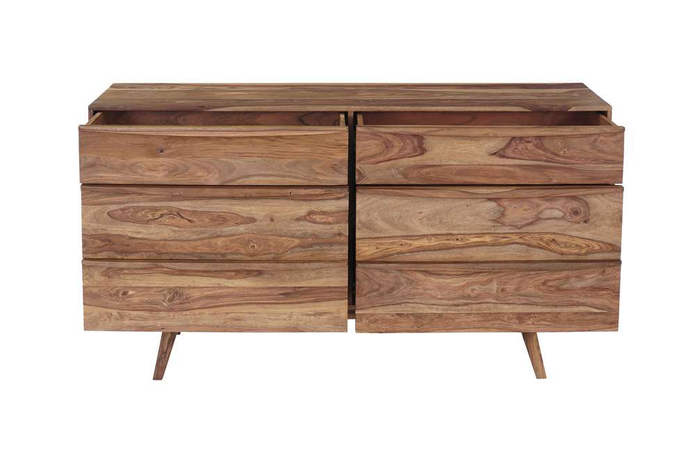 Porter Designs - Fusion Solid Sheesham Wood Dresser Table, Natural - 04-117-01-6750N veiw 8