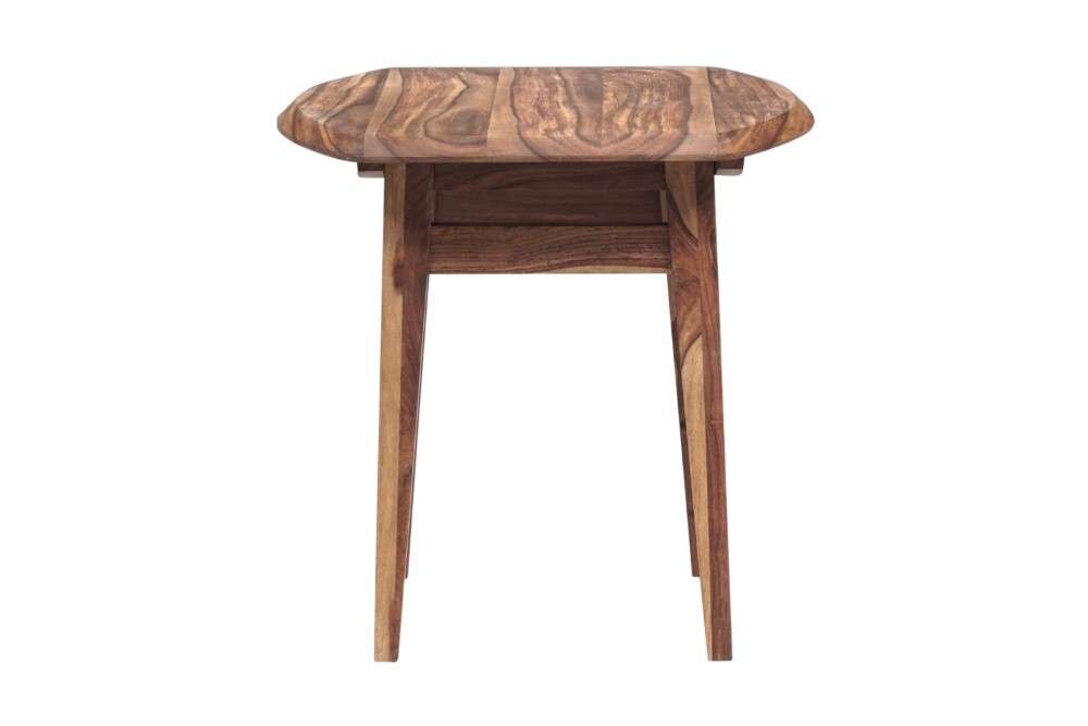 Porter Designs -  Fusion Solid Sheesham Wood End Table, Natural - 05-117-07-6741N veiw 3