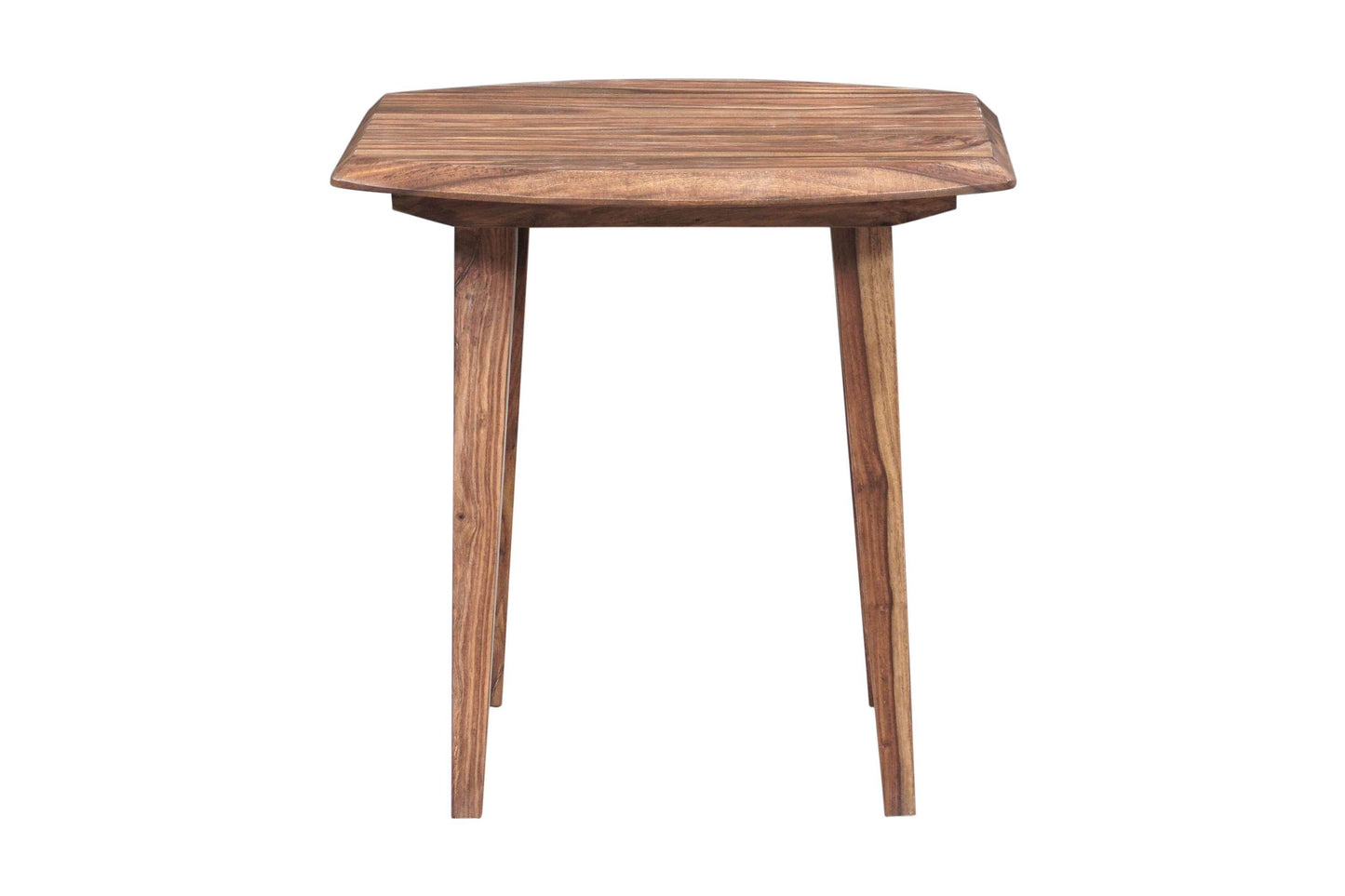 Porter Designs -  Fusion Solid Sheesham Wood End Table, Natural - 05-117-07-6741N veiw 4