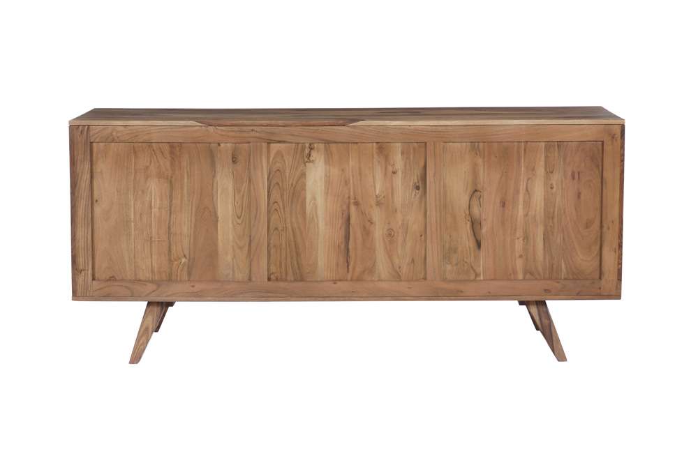 Porter Designs - Fusion Solid Sheesham Wood Sideboard, Light Brown - 07-117-06-6735N veiw 4