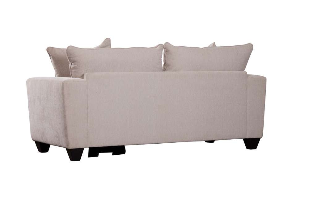 Porter Designs - Hawthorne Chenille Fabric Sofa, Cream - 01-207-01-6841 veiw 4