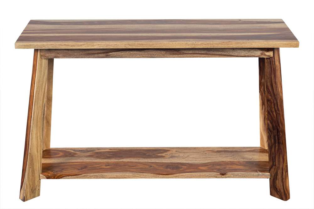 Porter Designs - Kalispell Solid Sheesham Wood Console Table, Natural - 05-196-10-2419 veiw 2