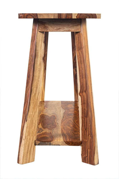 Porter Designs - Kalispell Solid Sheesham Wood Console Table, Natural - 05-196-10-2419 veiw 3