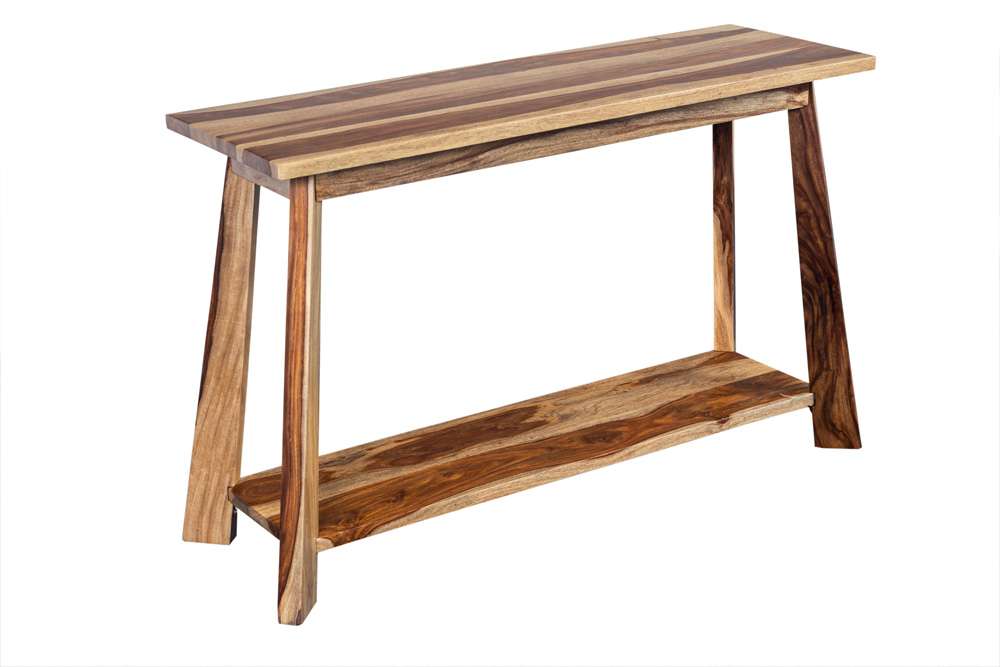 Porter Designs - Kalispell Solid Sheesham Wood Console Table, Natural - 05-196-10-2419 veiw 4