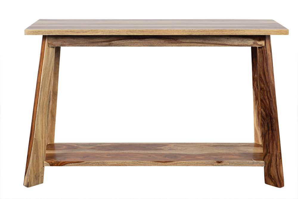 Porter Designs - Kalispell Solid Sheesham Wood Console Table, Natural - 05-196-10-2419 veiw 6