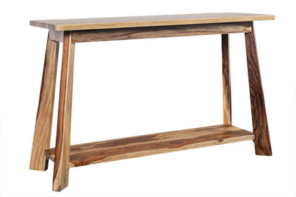 Porter Designs - Kalispell Solid Sheesham Wood Console Table, Natural - 05-196-10-2419 veiw 7